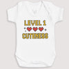 Level 1 Cuteness - Baby Gift Set - Baby Bodysuit Gift Set