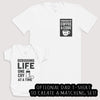 Debugging Life One Cry At A Time - Baby Gift Set - Baby Bodysuit Gift Set