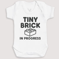 Tiny Brick In Progress - Baby Gift Set - Baby Bodysuit Gift Set