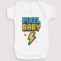 Pixel Baby - Baby Gift Set - Baby Bodysuit Gift Set