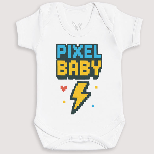 Pixel Baby - Baby Gift Set - Baby Bodysuit Gift Set
