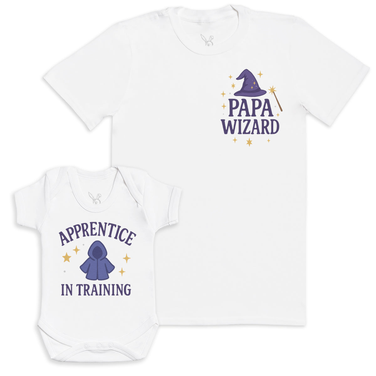 Appretnice Wizard In Training - Baby Gift Set - Baby Bodysuit Gift Set