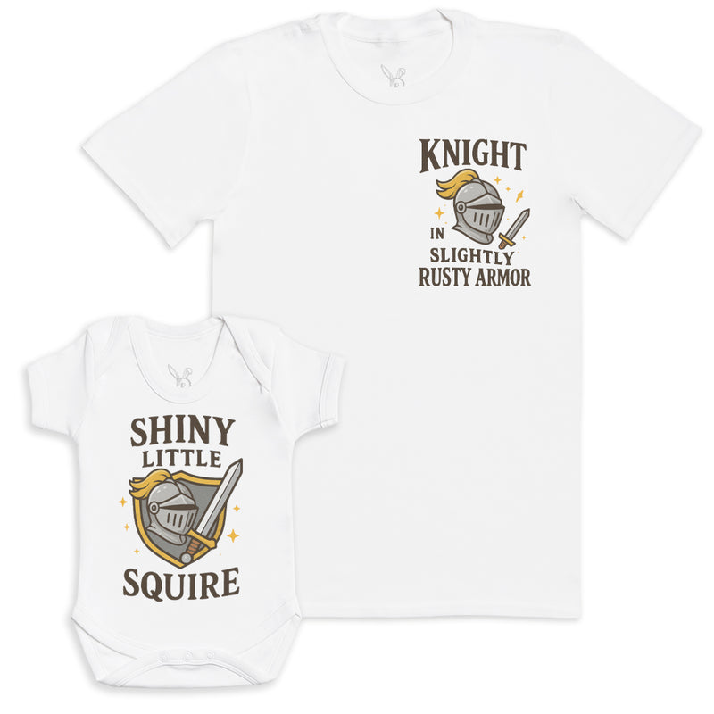 Shiny Little Squire - Baby Gift Set - Baby Bodysuit Gift Set