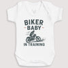 Biker Baby In Training - Baby Gift Set - Baby Bodysuit Gift Set