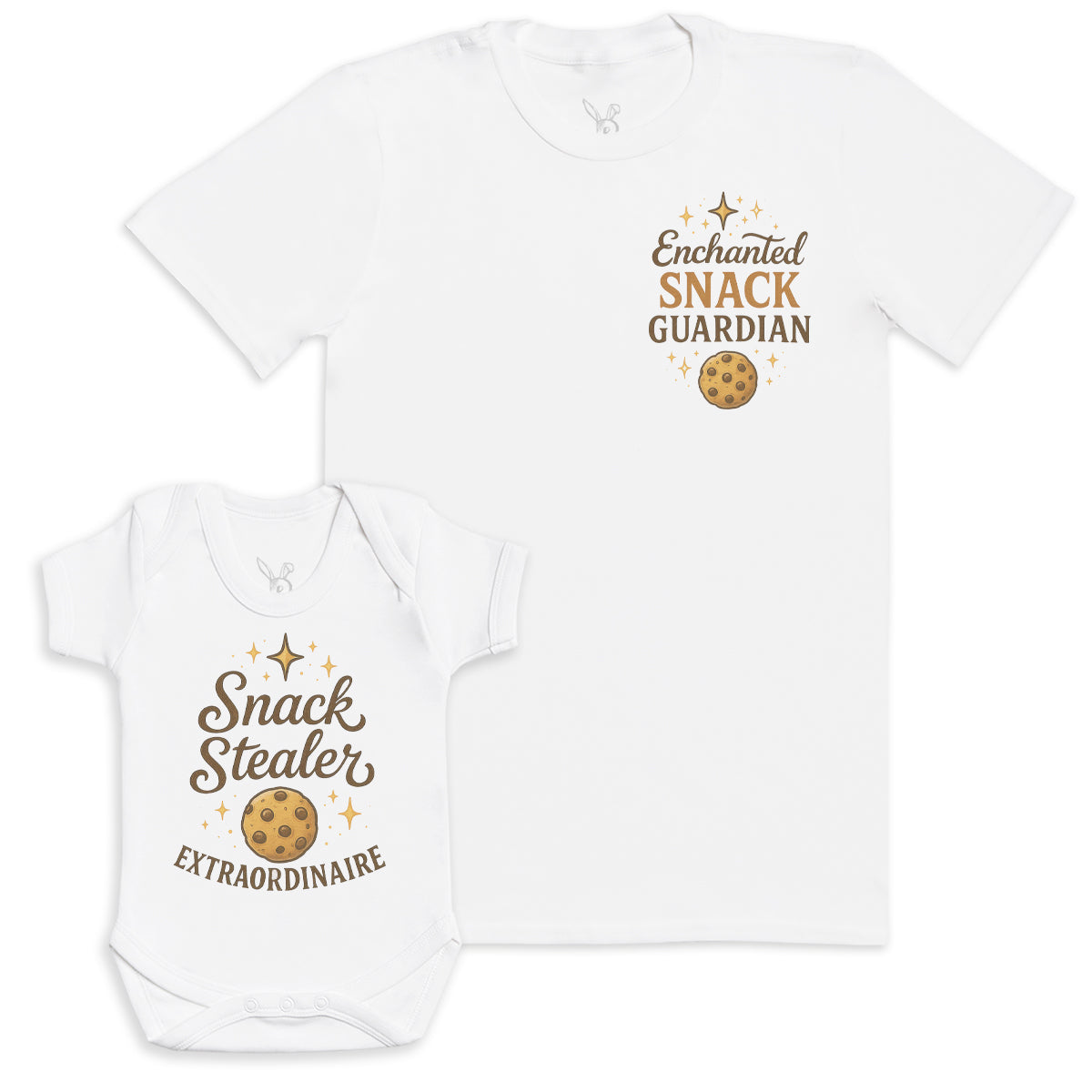 Snack Stealer - Baby Gift Set - Baby Bodysuit Gift Set