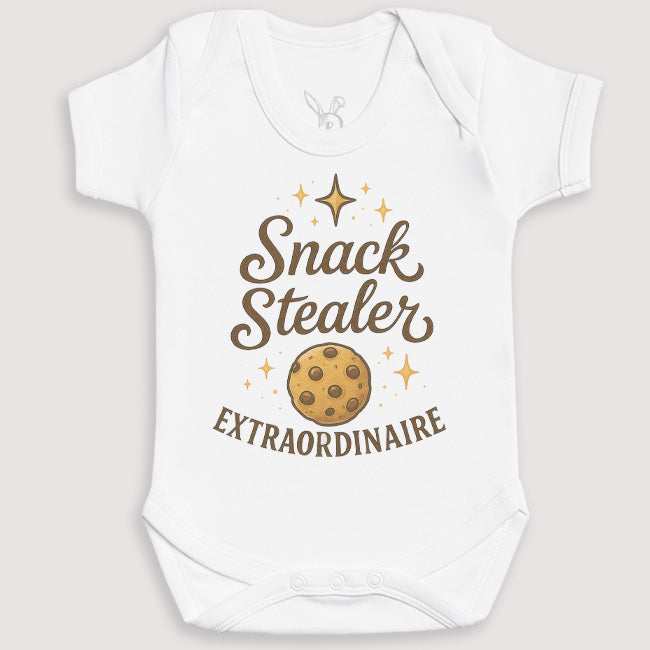 Snack Stealer - Baby Gift Set - Baby Bodysuit Gift Set
