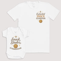 Snack Stealer - Baby Gift Set - Baby Bodysuit Gift Set