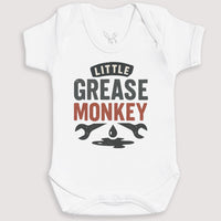 Little Grease Monkey - Baby Gift Set - Baby Bodysuit Gift Set