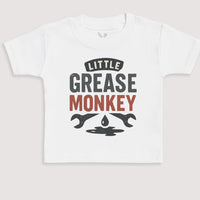 Little Grease Monkey - Baby Gift Set - Baby Bodysuit Gift Set