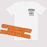 Vroom Vroom Rookie - Baby Gift Set - Baby Bodysuit Gift Set