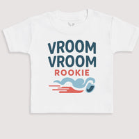 Vroom Vroom Rookie - Baby Gift Set - Baby Bodysuit Gift Set