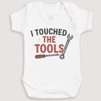 I Touched The Tools - Baby Gift Set - Baby Bodysuit Gift Set
