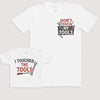 I Touched The Tools - Baby Gift Set - Baby Bodysuit Gift Set