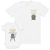 Heir To The Highchair - Baby Gift Set - Baby Bodysuit Gift Set