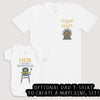 Heir To The Highchair - Baby Gift Set - Baby Bodysuit Gift Set
