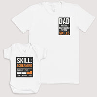 Skill Screaming - Baby Gift Set - Baby Bodysuit Gift Set