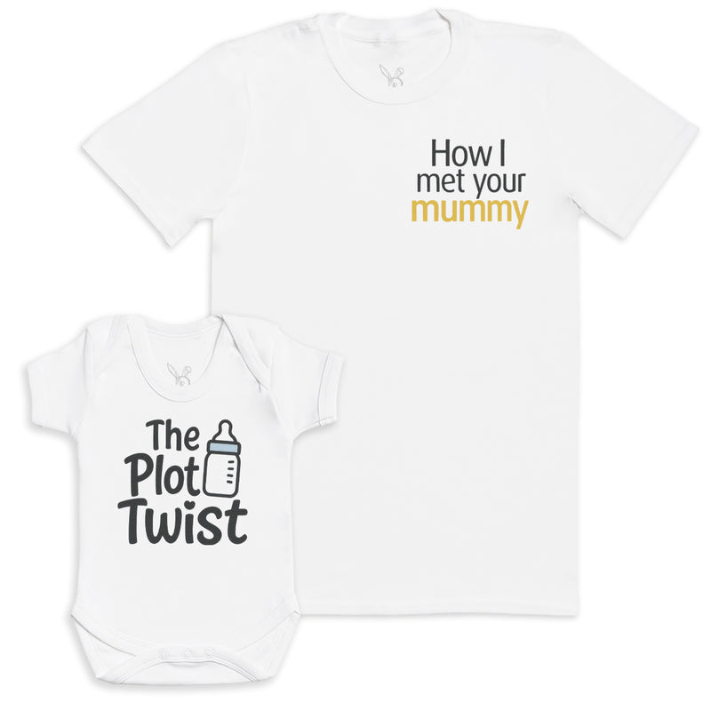 The Plot Twist - Baby Gift Set - Baby Bodysuit Gift Set