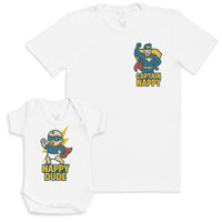Nappy Dude - Baby Gift Set - Baby Bodysuit Gift Set