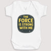 The Force Is Strong With Me - Baby Gift Set - Baby Bodysuit Gift Set