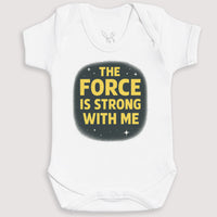 The Force Is Strong With Me - Baby Gift Set - Baby Bodysuit Gift Set