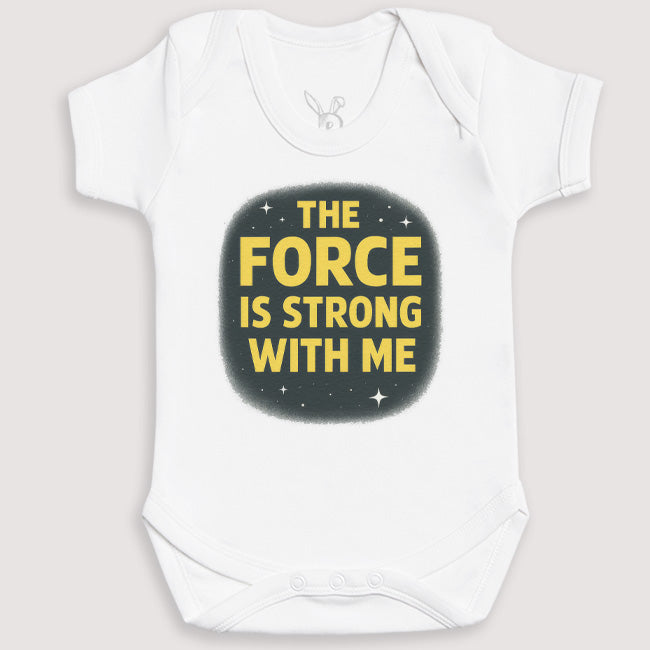 The Force Is Strong With Me - Baby Gift Set - Baby Bodysuit Gift Set