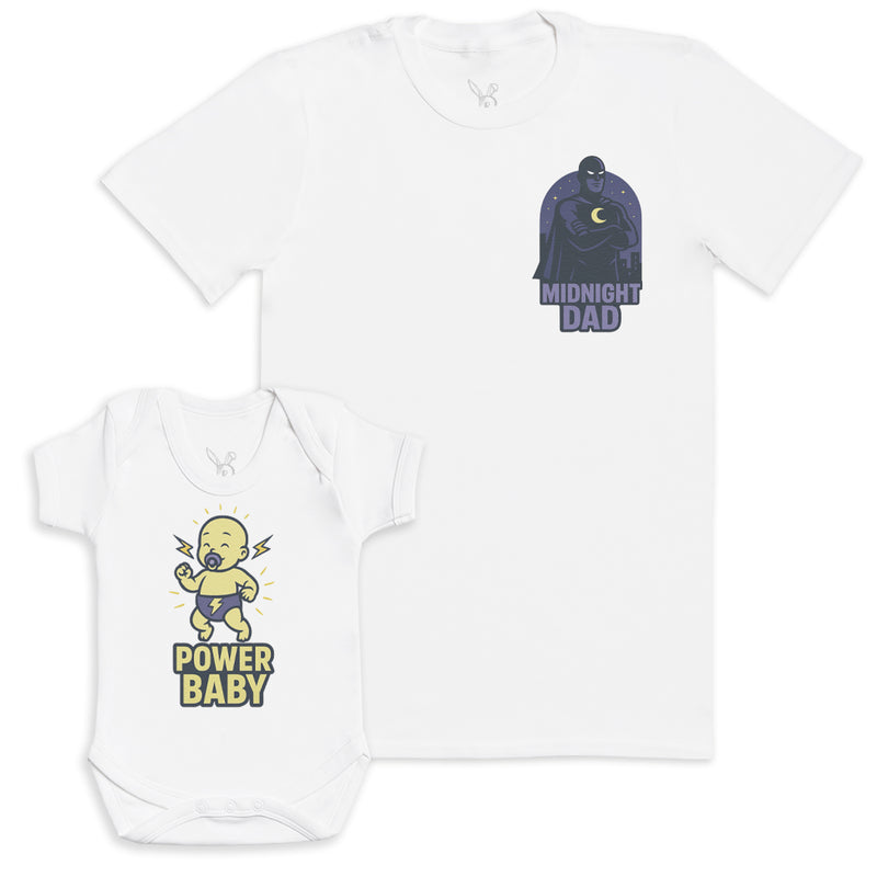Power Baby - Baby Gift Set - Baby Bodysuit Gift Set