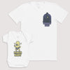 Power Baby - Baby Gift Set - Baby Bodysuit Gift Set