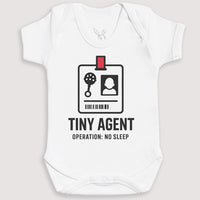 Tiny Agent - Baby Gift Set - Baby Bodysuit Gift Set