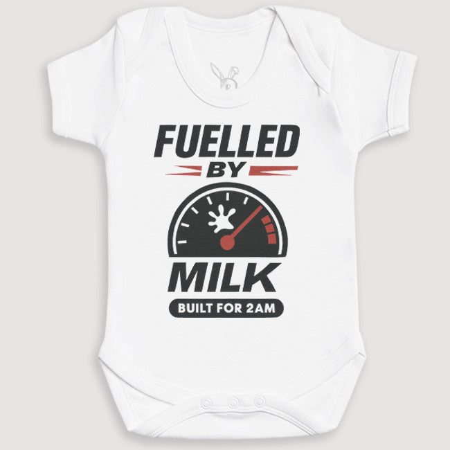 Fuelled By Milk - Baby Gift Set - Baby Bodysuit Gift Set
