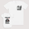 Fuelled By Milk - Baby Gift Set - Baby Bodysuit Gift Set