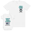 Baby's Back Alright - Baby Gift Set - Baby Bodysuit Gift Set
