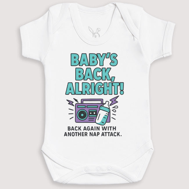Baby's Back Alright - Baby Gift Set - Baby Bodysuit Gift Set