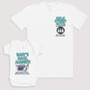 Baby's Back Alright - Baby Gift Set - Baby Bodysuit Gift Set