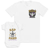 Nap Hard - Baby Gift Set - Baby Bodysuit Gift Set