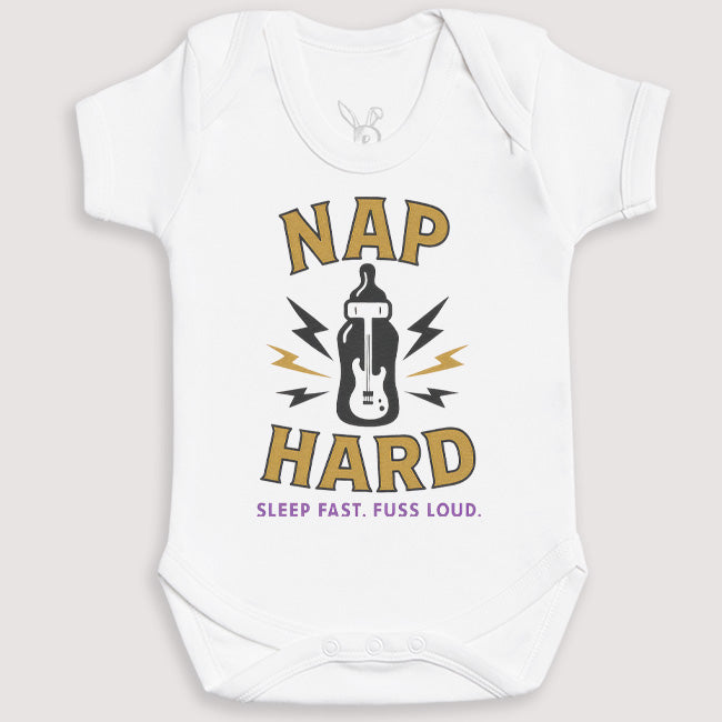 Nap Hard - Baby Gift Set - Baby Bodysuit Gift Set