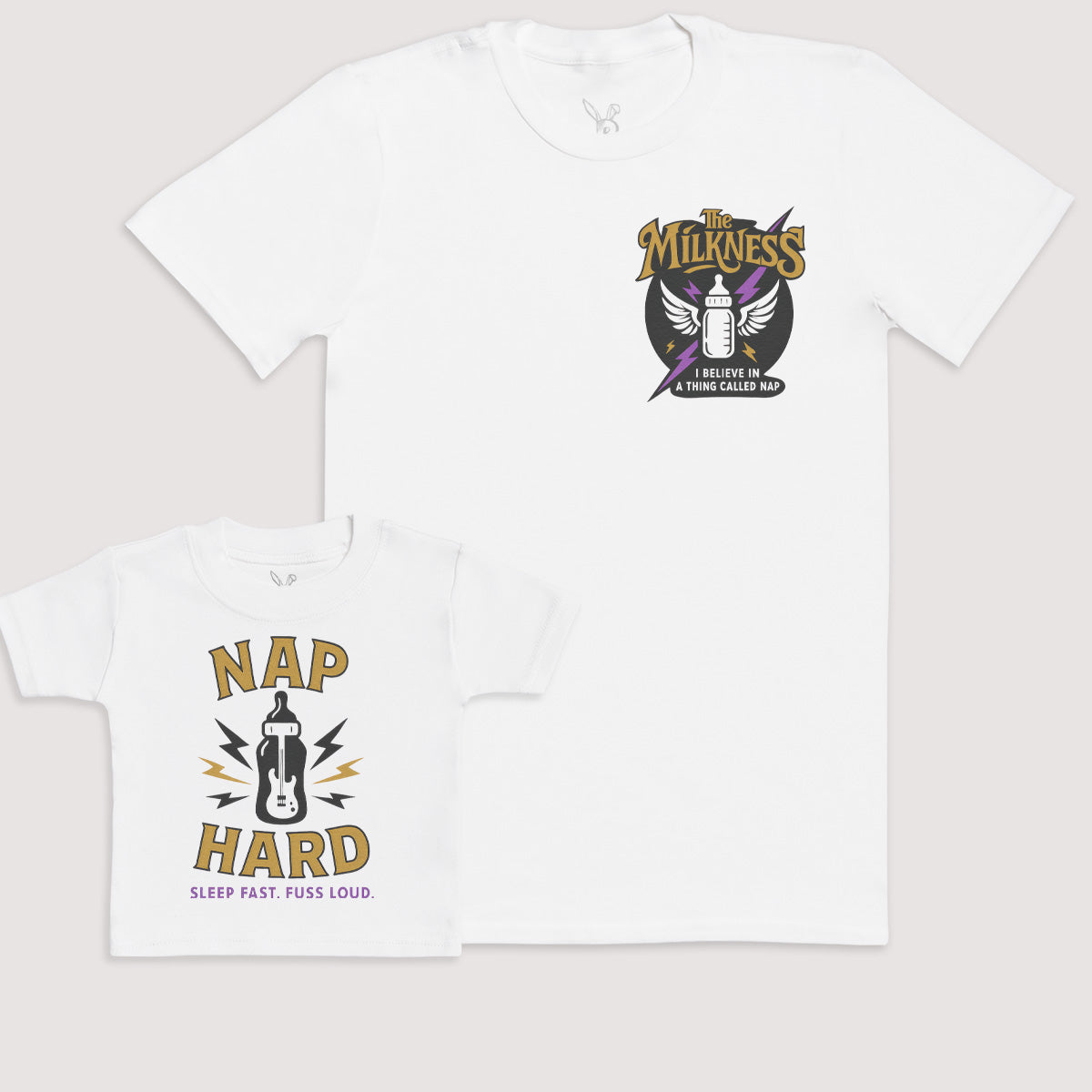 Nap Hard - Baby Gift Set - Baby Bodysuit Gift Set
