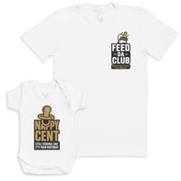 Nappy Cent - Baby Gift Set - Baby Bodysuit Gift Set