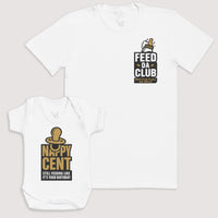 Nappy Cent - Baby Gift Set - Baby Bodysuit Gift Set