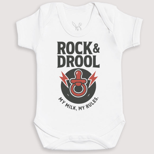 Rock And Drool - Baby Gift Set - Baby Bodysuit Gift Set