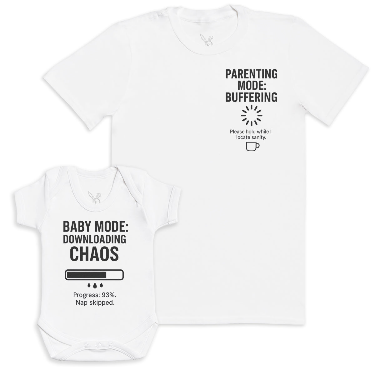 Baby Mode Downloading - Baby Gift Set - Baby Bodysuit Gift Set