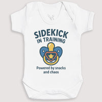 Sidekick In Training - Baby Gift Set - Baby Bodysuit Gift Set