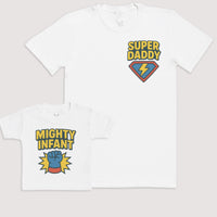 Mighty Infant - Baby Gift Set - Baby Bodysuit Gift Set