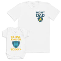 Close Enough Sidekick - Baby Gift Set - Baby Bodysuit Gift Set