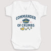 Commander of Crumbs - Baby Gift Set - Baby Bodysuit Gift Set