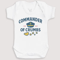 Commander of Crumbs - Baby Gift Set - Baby Bodysuit Gift Set