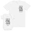 CTRL CUTE - Baby Gift Set - Baby Bodysuit Gift Set