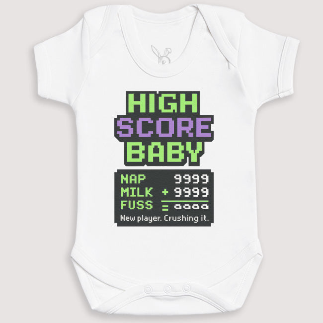 High Score Baby - Baby Gift Set - Baby Bodysuit Gift Set
