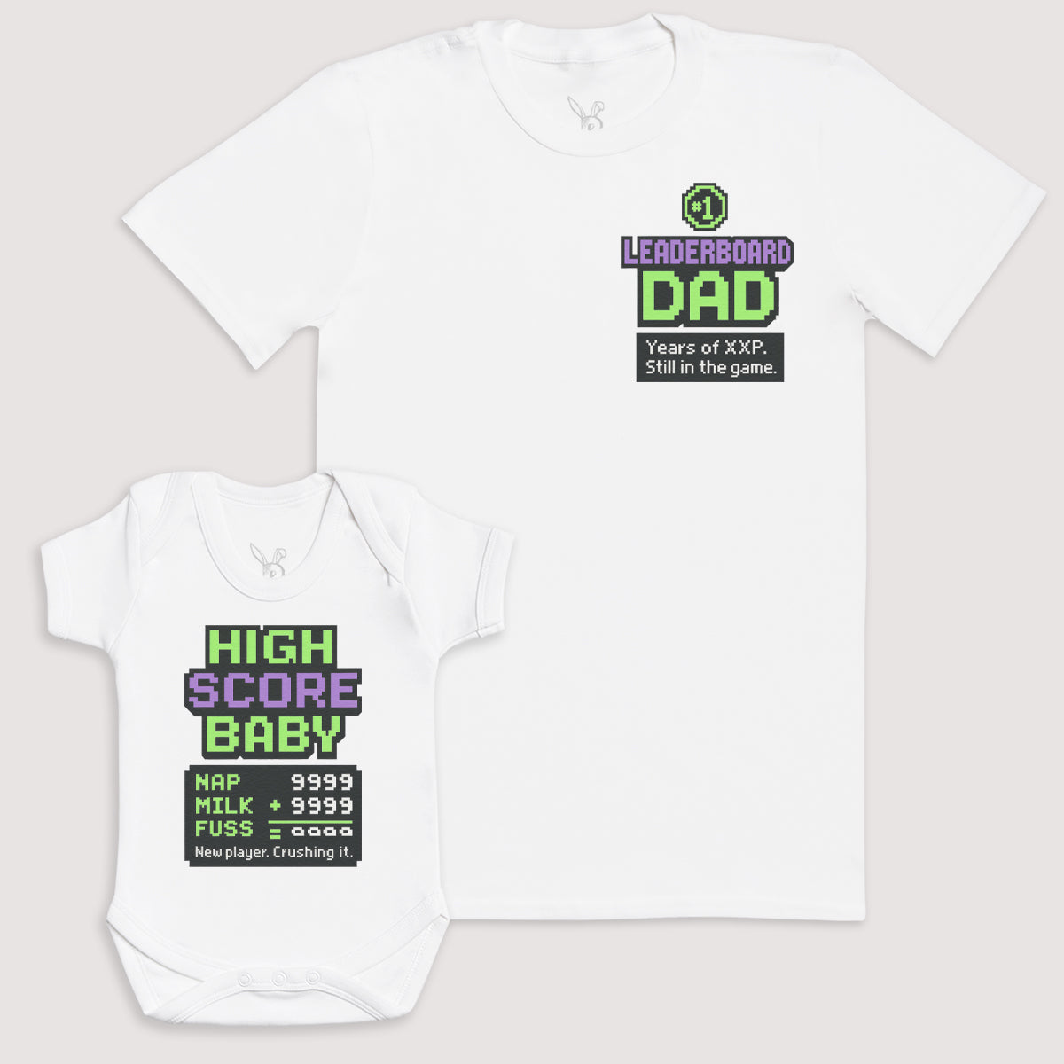 High Score Baby - Baby Gift Set - Baby Bodysuit Gift Set