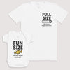 Fun Size - Baby Gift Set - Baby Bodysuit Gift Set