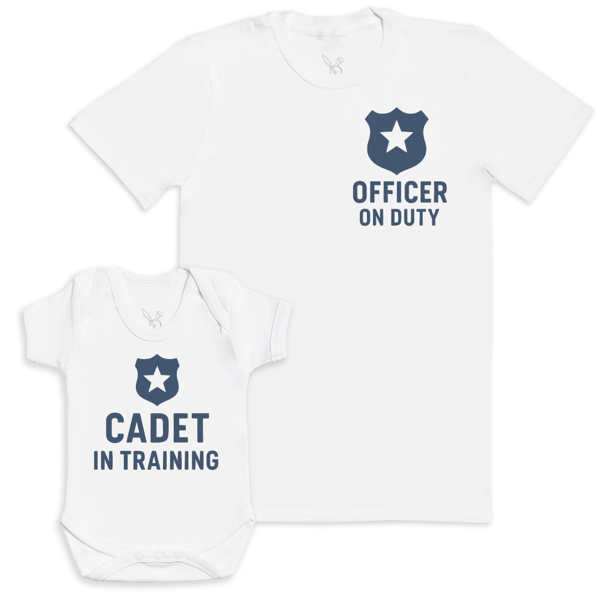 Cadet In Training - Baby Gift Set - Baby Bodysuit Gift Set